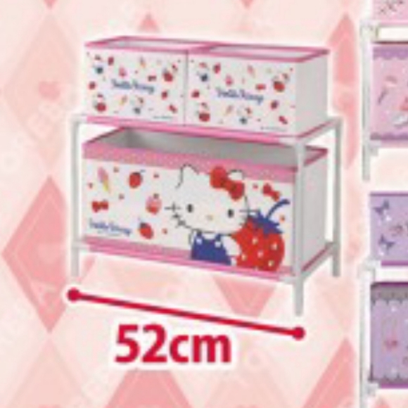 Sanrio Hello Kitty Happiness 2-Tier Storage Shelf - Picture 4 of 4